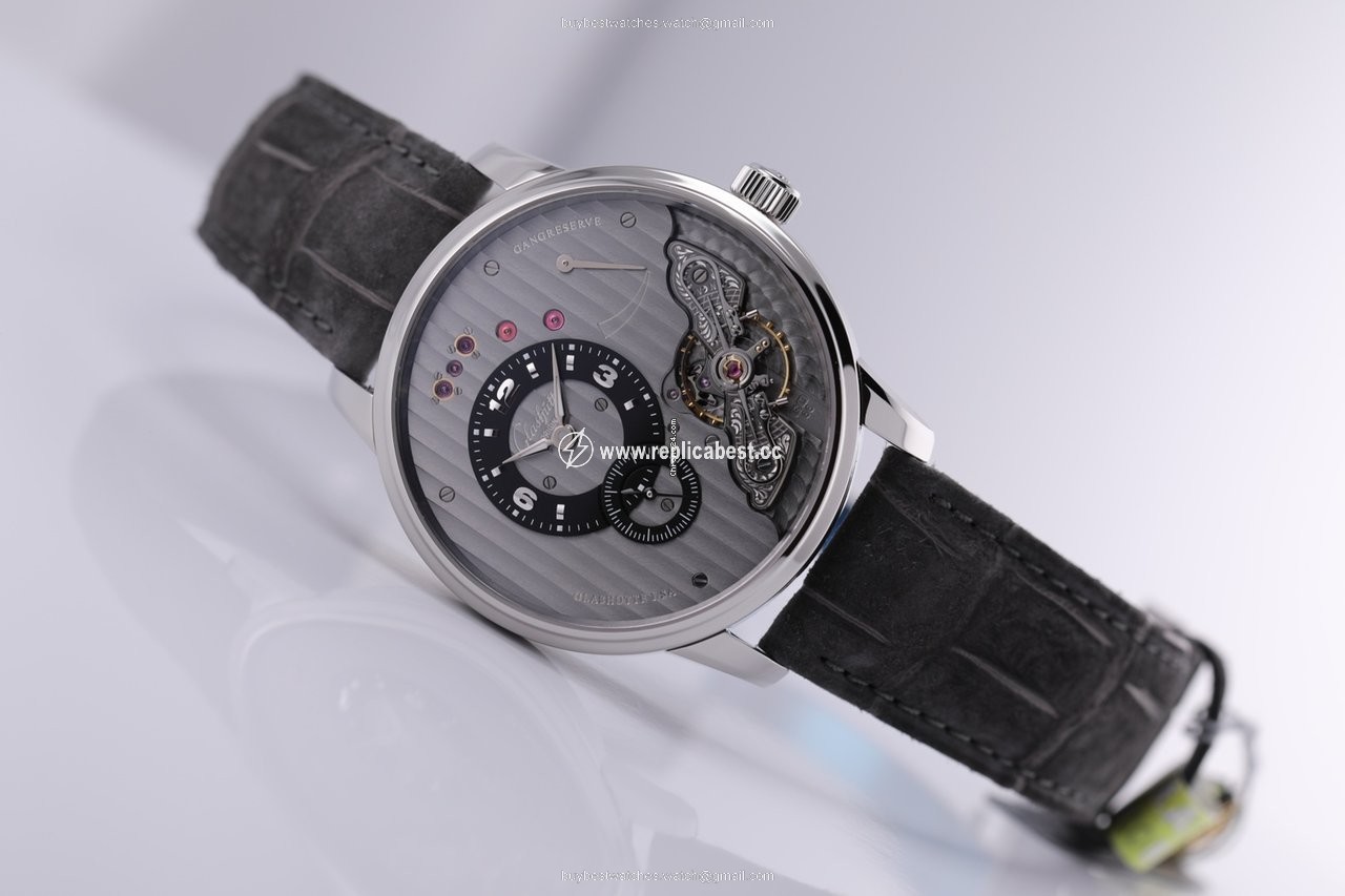 Glashutte Original PanoInverse Mens watch Unisex Manual winding Steel 1-66-06-04-22-05
