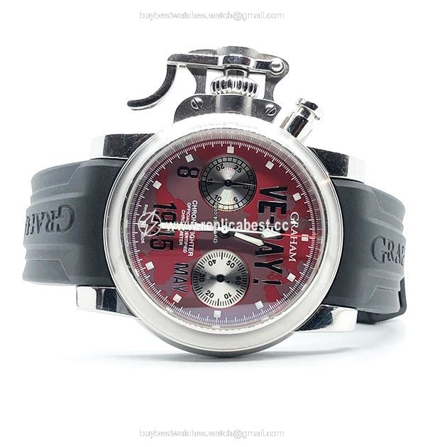 Graham Chronofighter Mens watch Unisex Automatic Steel 2CFBS.S01A.L30B