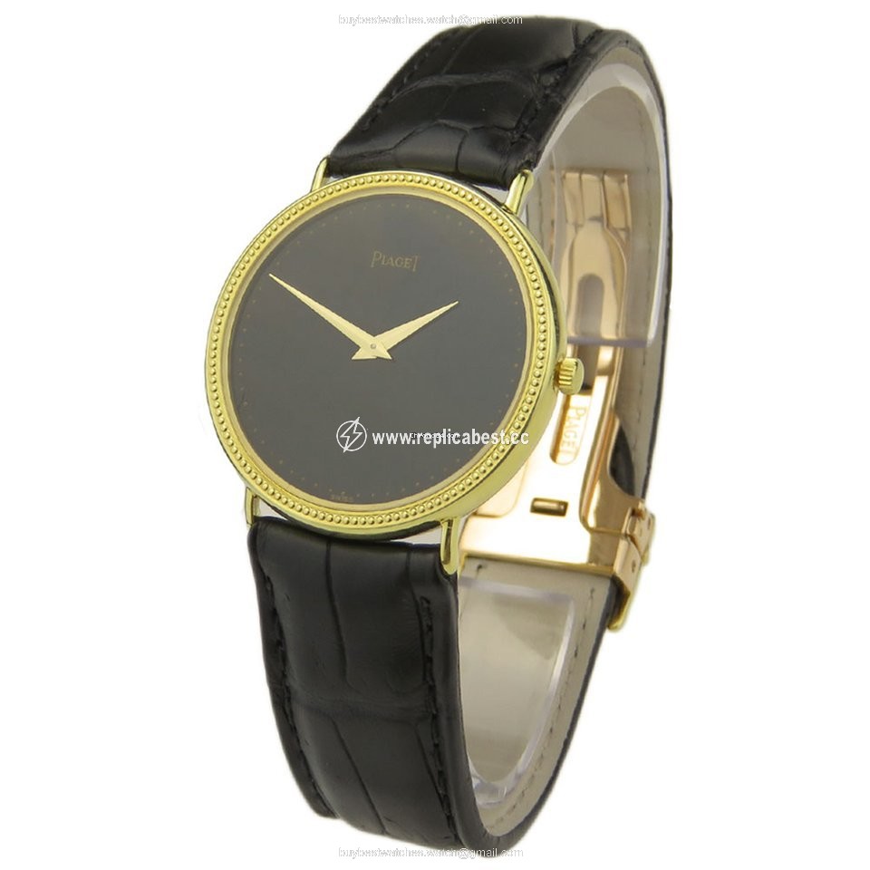 Piaget Mens watch Unisex Quartz Yellow gold 80231