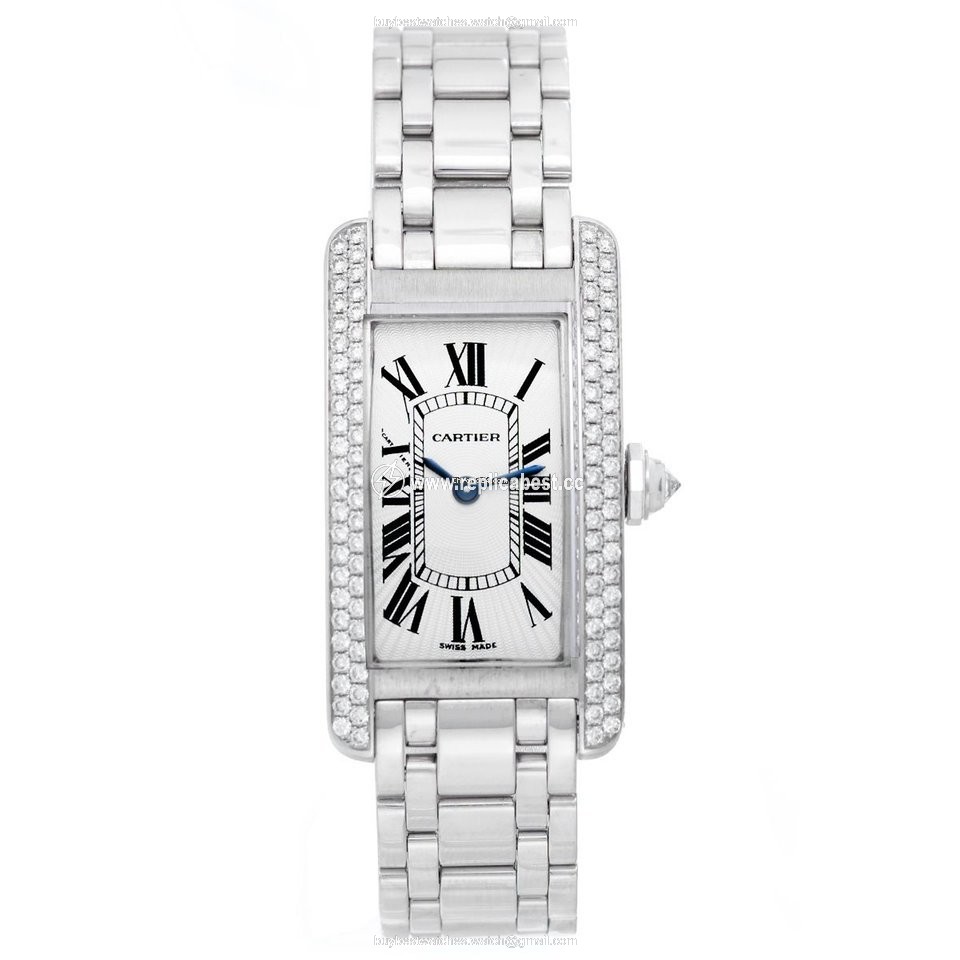 Cartier Tank Americaine Womens watch Quartz WB7018L1 2489
