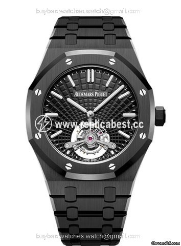 Audemars Piguet Royal Oak Tourbillon Mens watch Unisex Manual winding Ceramic 26522CE.OO.1225CE.01