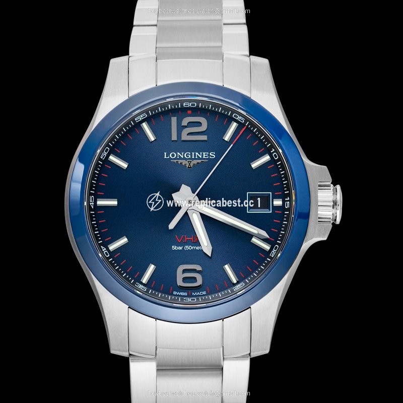 Longines Conquest Mens watch Unisex Quartz Steel L37194966