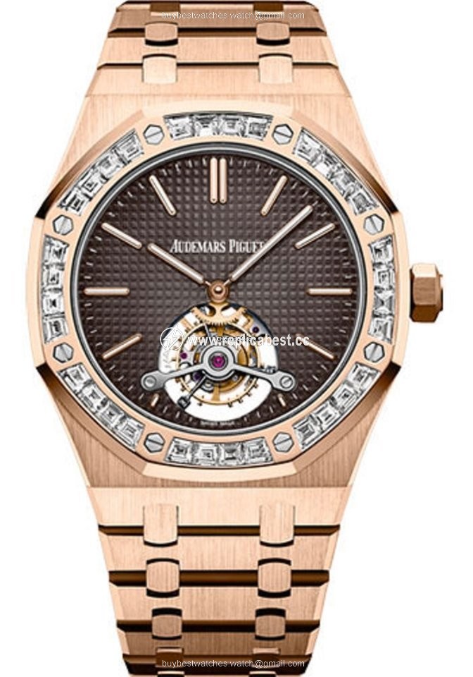 Audemars Piguet Royal Oak Tourbillon Mens watch Unisex Manual winding Rose gold 26516OR.ZZ.1220OR.01