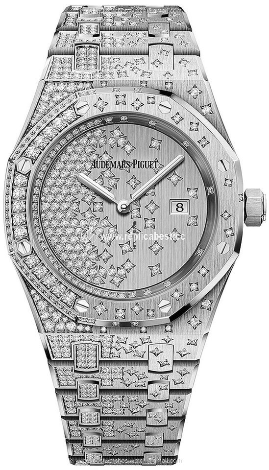 Audemars Piguet Royal Oak Lady Womens watch Quartz White gold 67654BC.ZZ.1264BC.01
