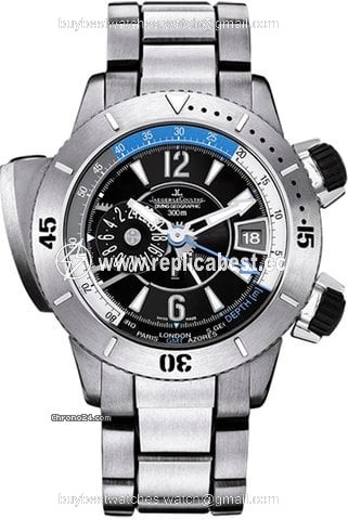 Jaeger-LeCoultre Master Compressor Diving Pro Geographic Mens watch Unisex Automatic Titanium Q185T170