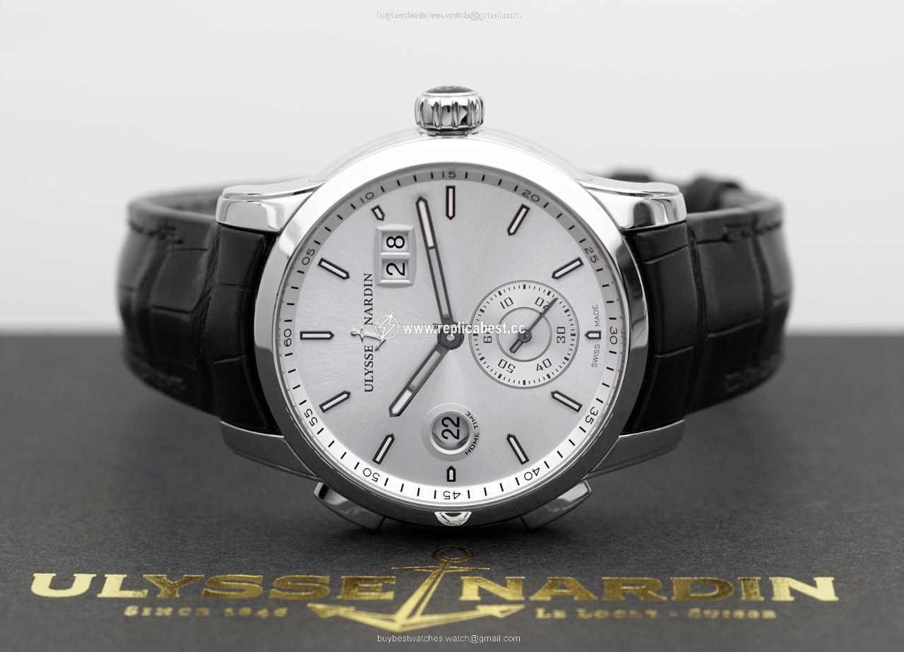 Ulysse Nardin Dual Time Mens watch Unisex Automatic Steel U3343-126 912