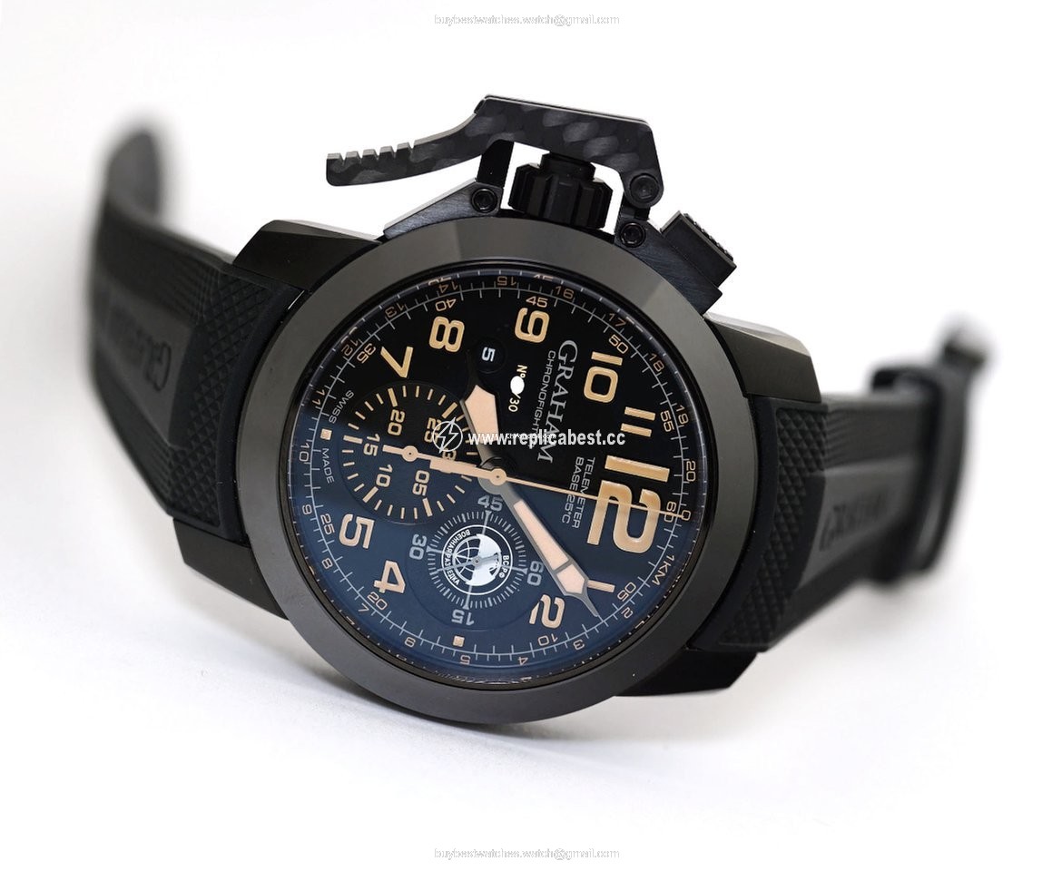 Graham Chronofighter Oversize Mens watch Unisex Automatic Steel 2CCAU.B34A