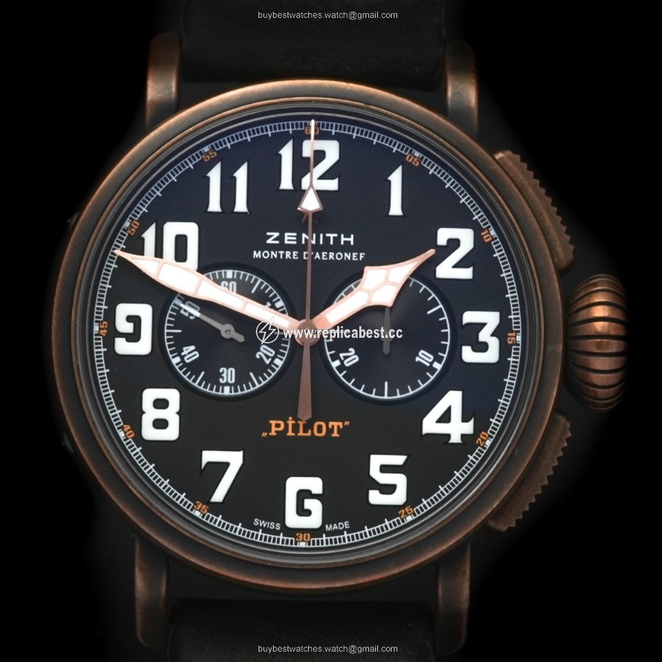 Zenith Pilot Type 20 Extra Special Mens watch Unisex Automatic Bronze 29.2430.4069 21.C800