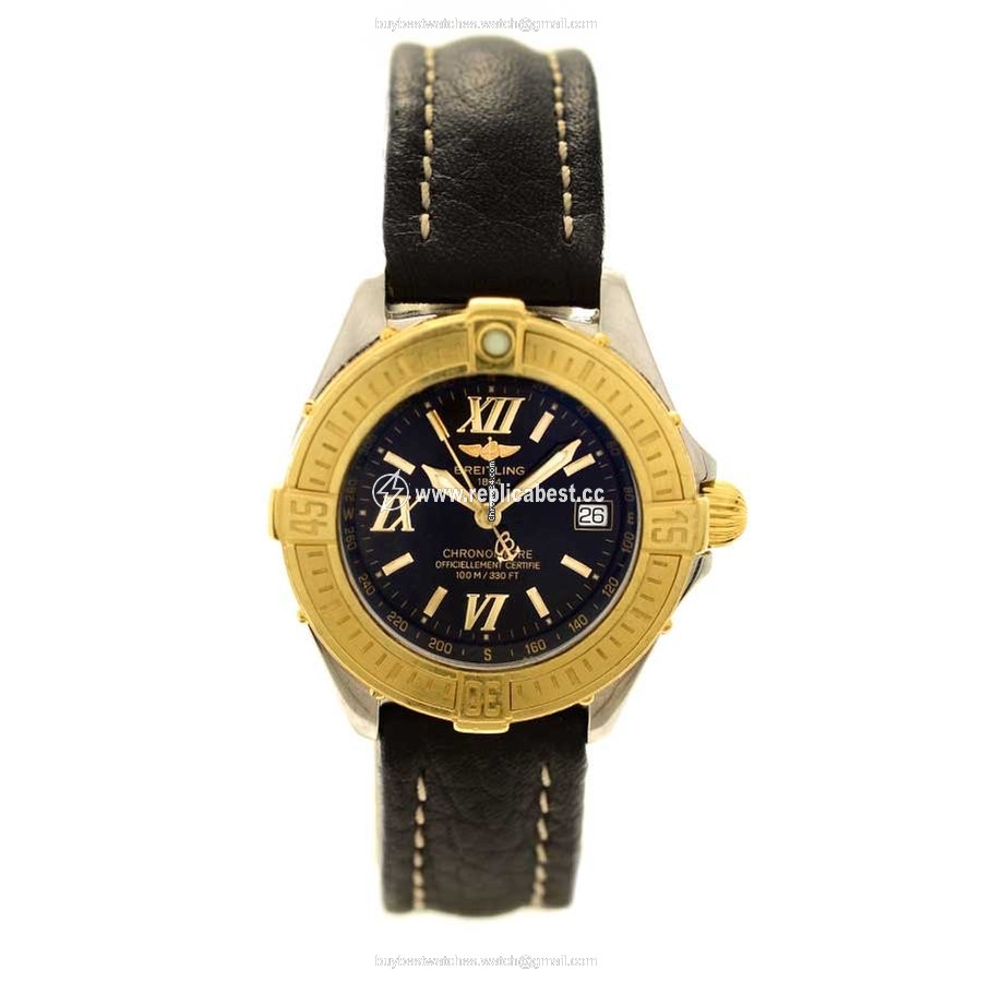 Breitling Quartz Gold Steel D67365