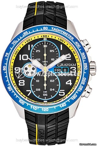 Graham Silverstone RS Mens watch Unisex Automatic Steel 2STEA.B16A