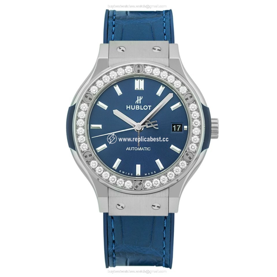 Hublot Classic Fusion Blue Mens watch Unisex Automatic Titanium 565.NX.7170.LR.1204