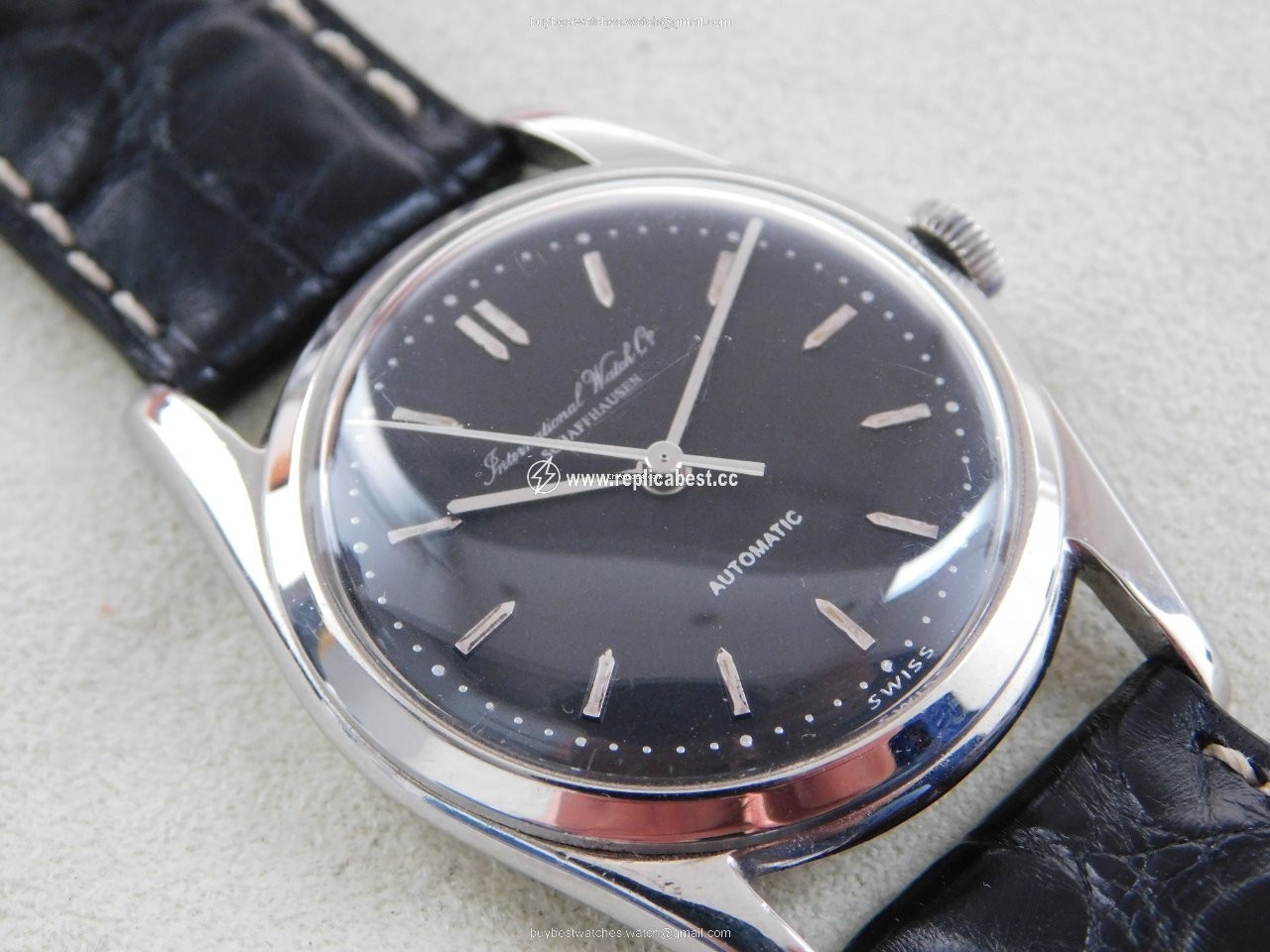 IWC Mens watch Unisex Automatic Steel Vintage