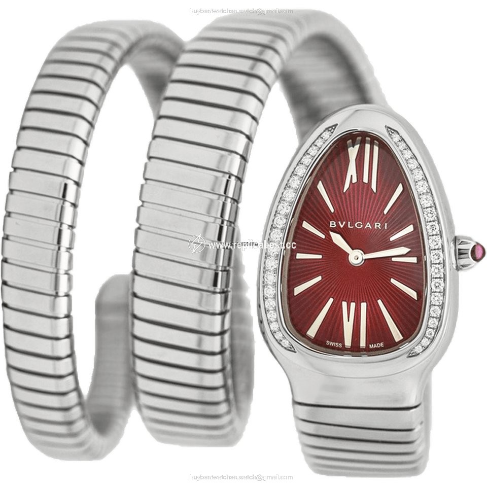 Bulgari Serpenti Womens watch Quartz Steel 102682 SP35C9SDS.2T