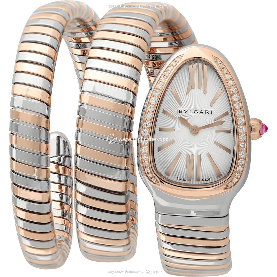 Bulgari Serpenti Womens watch Quartz Gold Steel 103149 SP35WSPGD.2T
