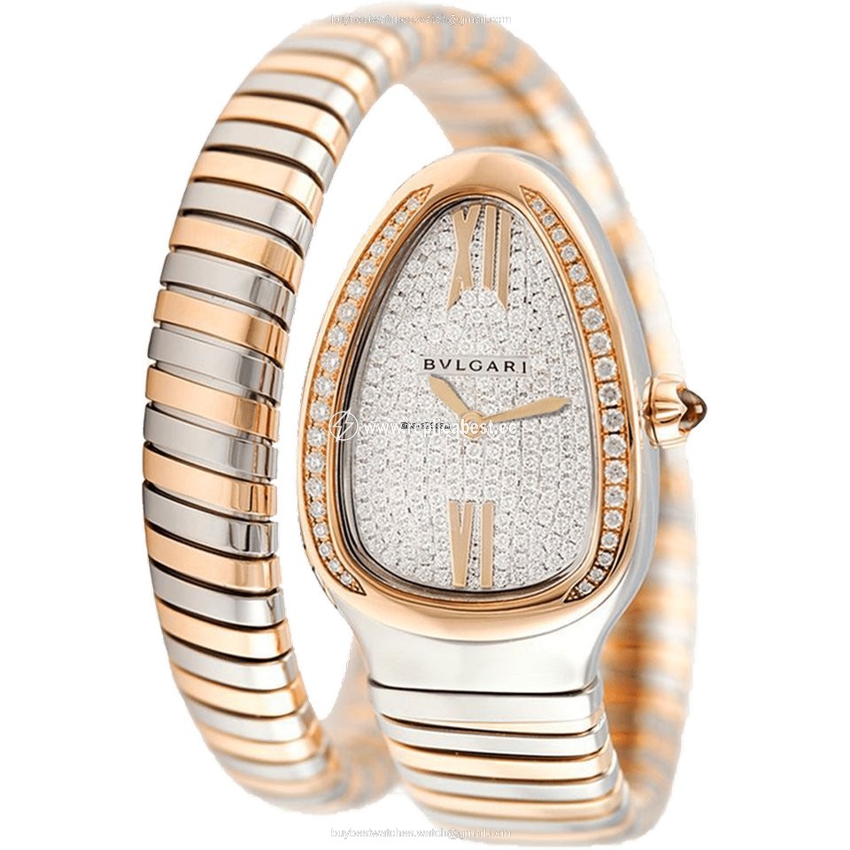 Bulgari Serpenti Womens watch Quartz Gold Steel 103150 SP35D2SPGD.1T