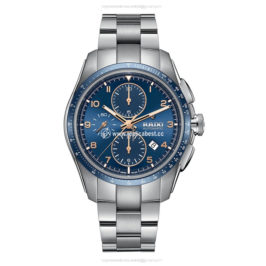Rado HyperChrome Chronograph Mens watch Unisex Automatic Steel R32042203