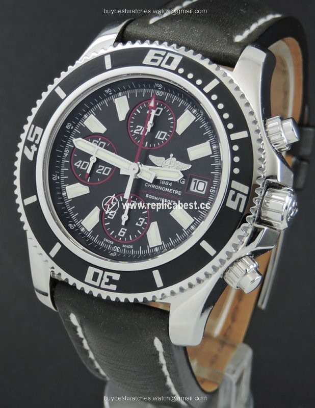 Breitling Superocean Chronograph II Mens watch Unisex Automatic Steel A13341A8 BA81