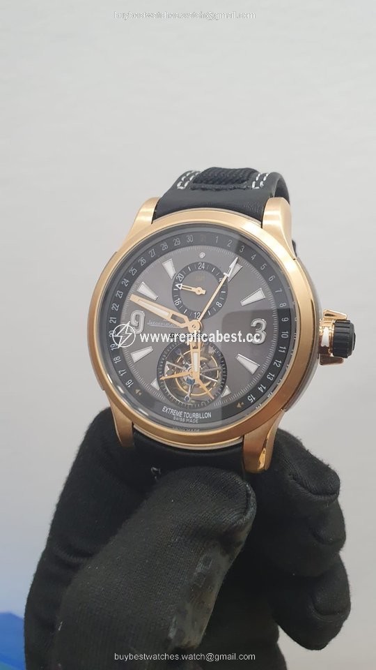 Jaeger-LeCoultre Master Compressor Extreme Tourbillon Mens watch Unisex Automatic Rose gold Q1762470