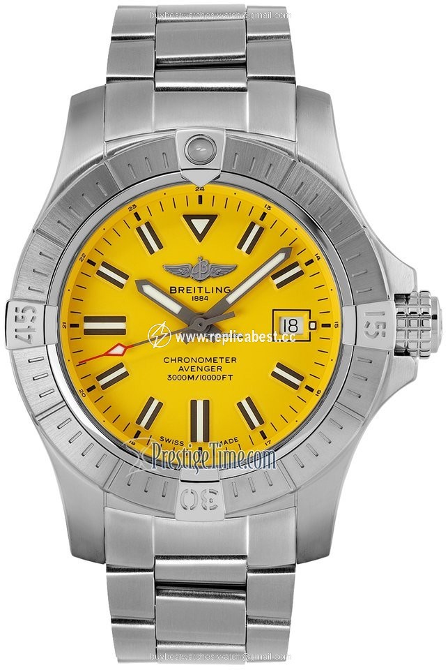 Breitling Avenger Seawolf Mens watch Unisex Automatic Steel a17319101I1a1