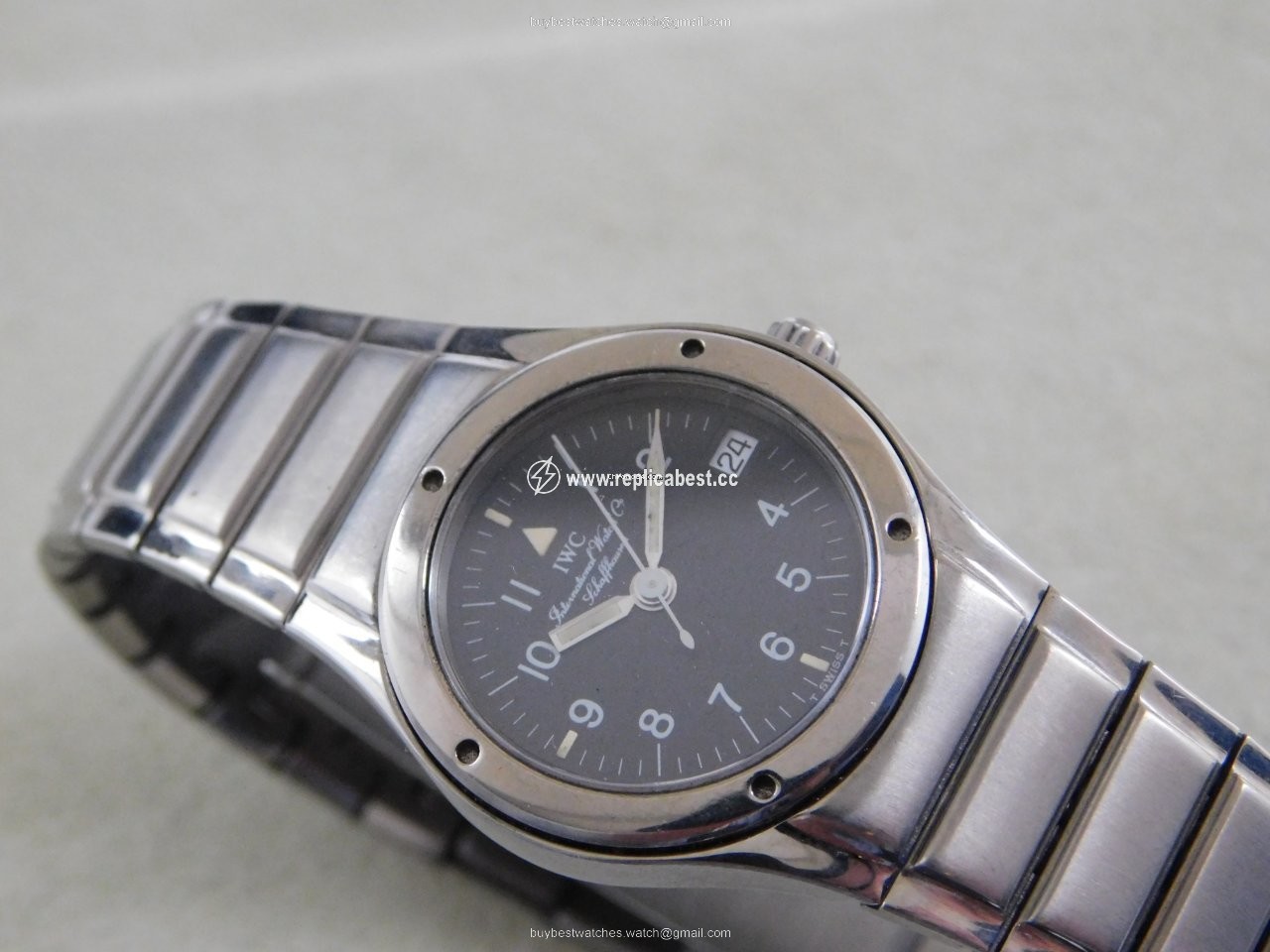 IWC Ingenieur Mens watch Unisex Quartz Steel 4550