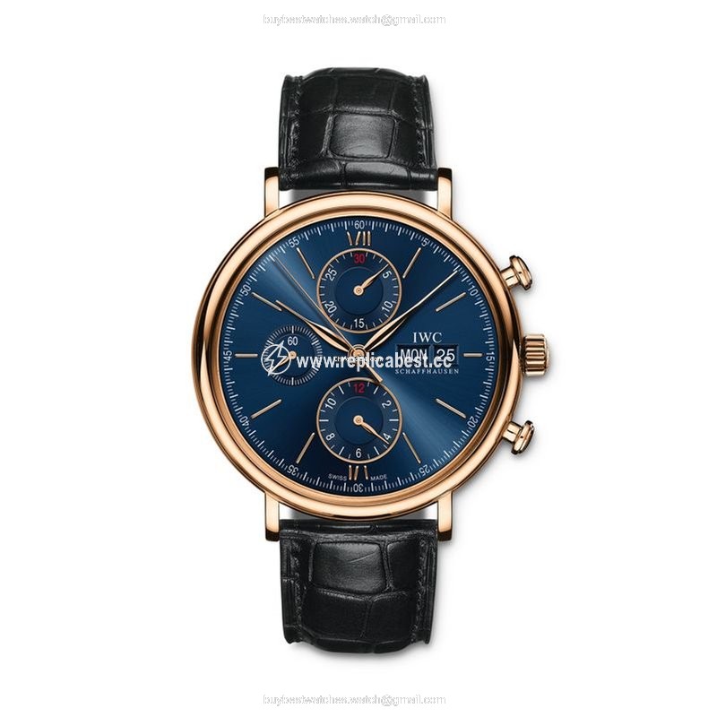 IWC Portofino Chronograph Mens watch Unisex Automatic Rose gold IW391035