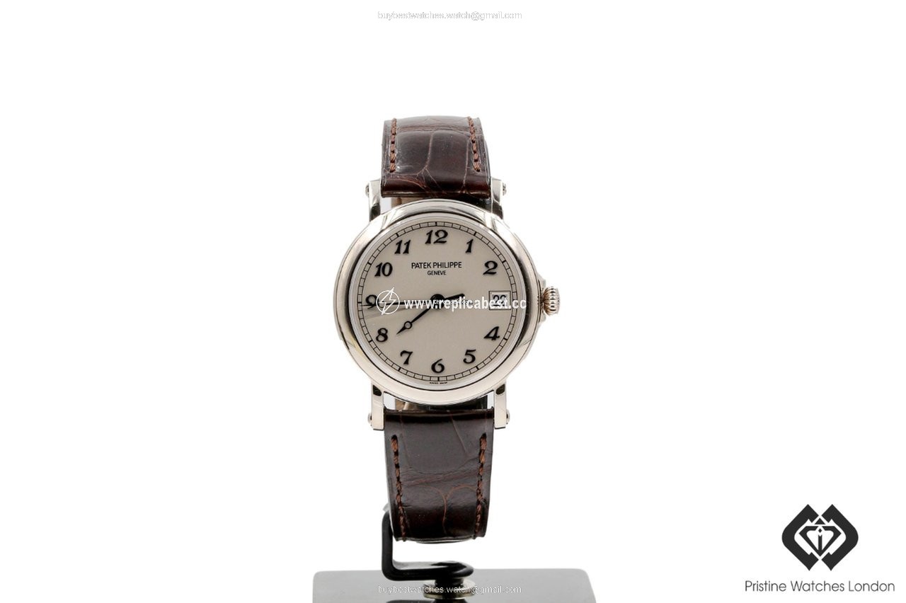 Patek Philippe Calatrava Mens watch Unisex Automatic White gold 5153G-012