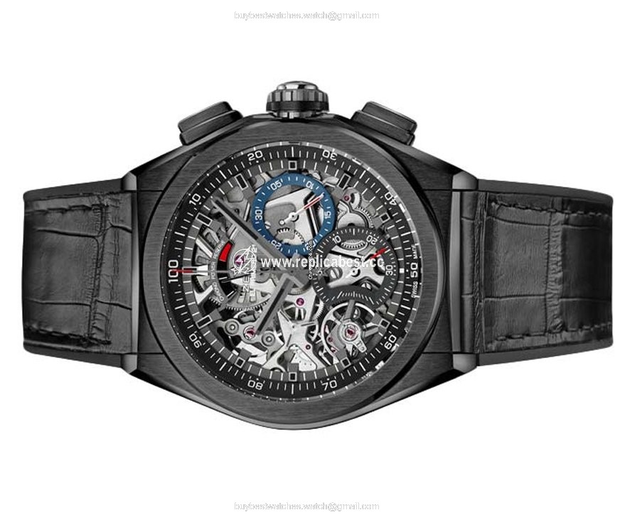 Zenith Defy El Primero Mens watch Unisex Automatic Ceramic 49.9000.9004 78.R582