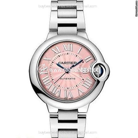 Cartier Ballon Bleu 33mm Womens watch Automatic Steel W6920100