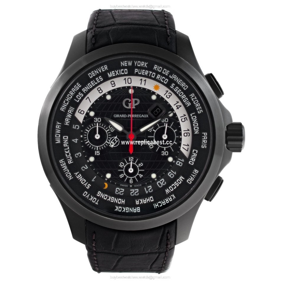 Girard Perregaux Traveller Mens watch Unisex Automatic Titanium 49700-21-631 BB6C