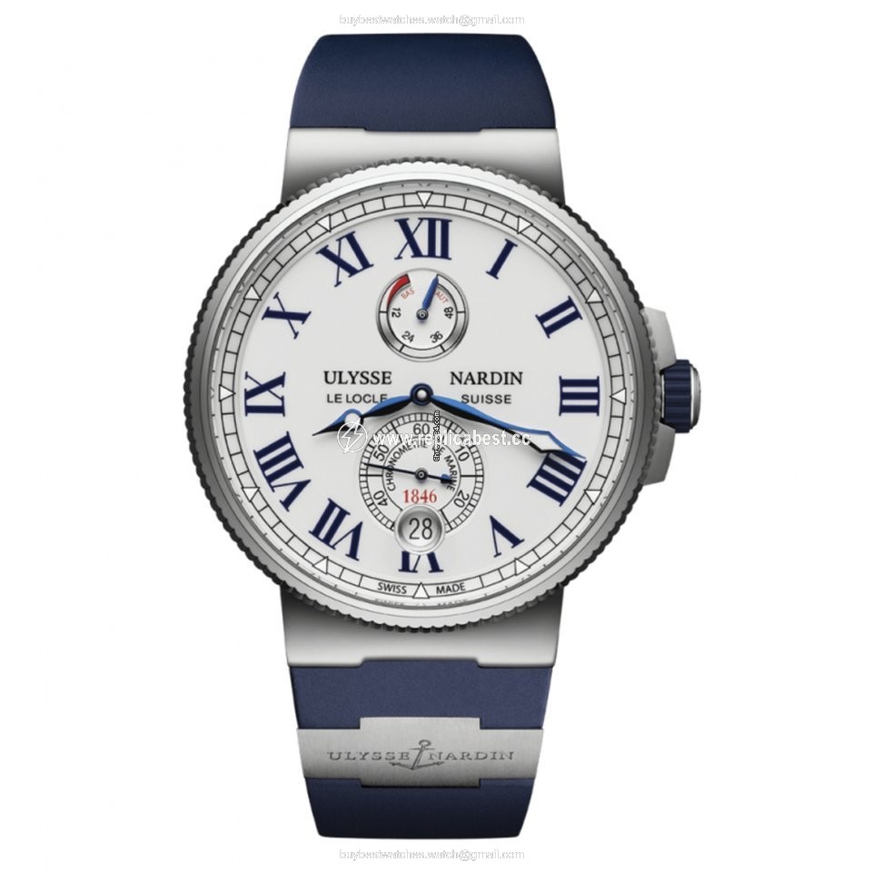 Ulysse Nardin Marine Chronometer Manufacture Mens watch Unisex Automatic Steel 11831223 40