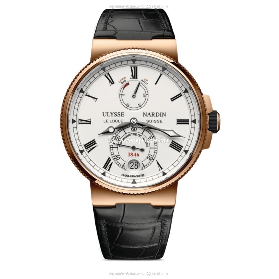 Ulysse Nardin Marine Chronometer Manufacture Mens watch Unisex Automatic Rose gold 1186126 E0