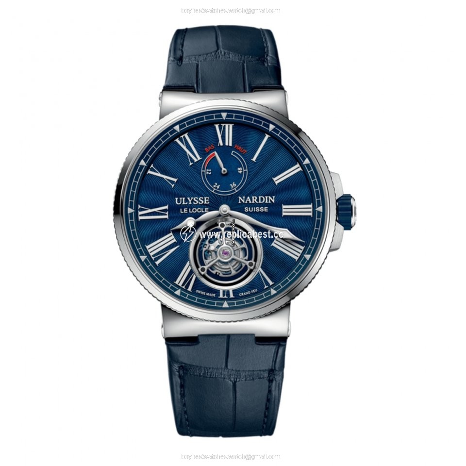 Ulysse Nardin Marine Tourbillon Mens watch Unisex Automatic Steel 1283181 E3