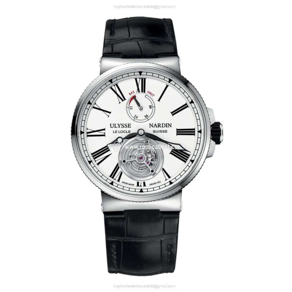 Ulysse Nardin Marine Tourbillon Mens watch Unisex Automatic Steel 1283181 E0