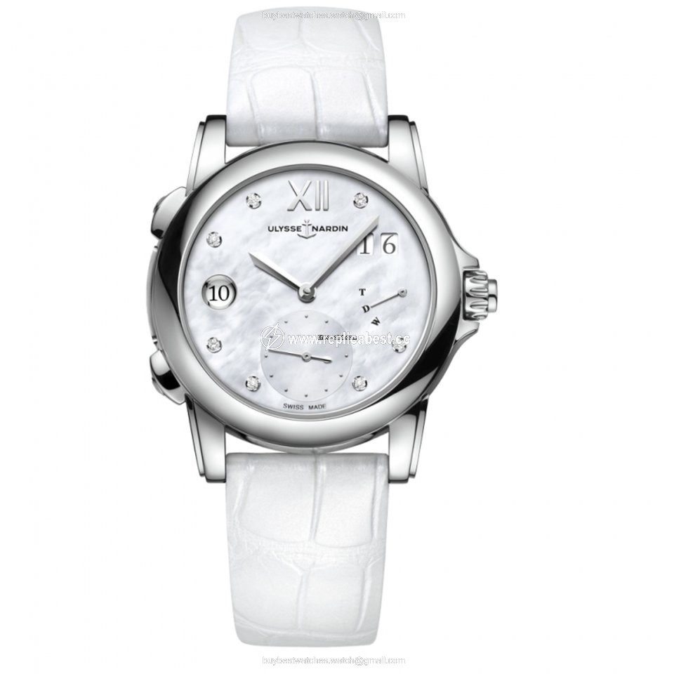 Ulysse Nardin Dual Time Womens watch Automatic Steel 3243222 390