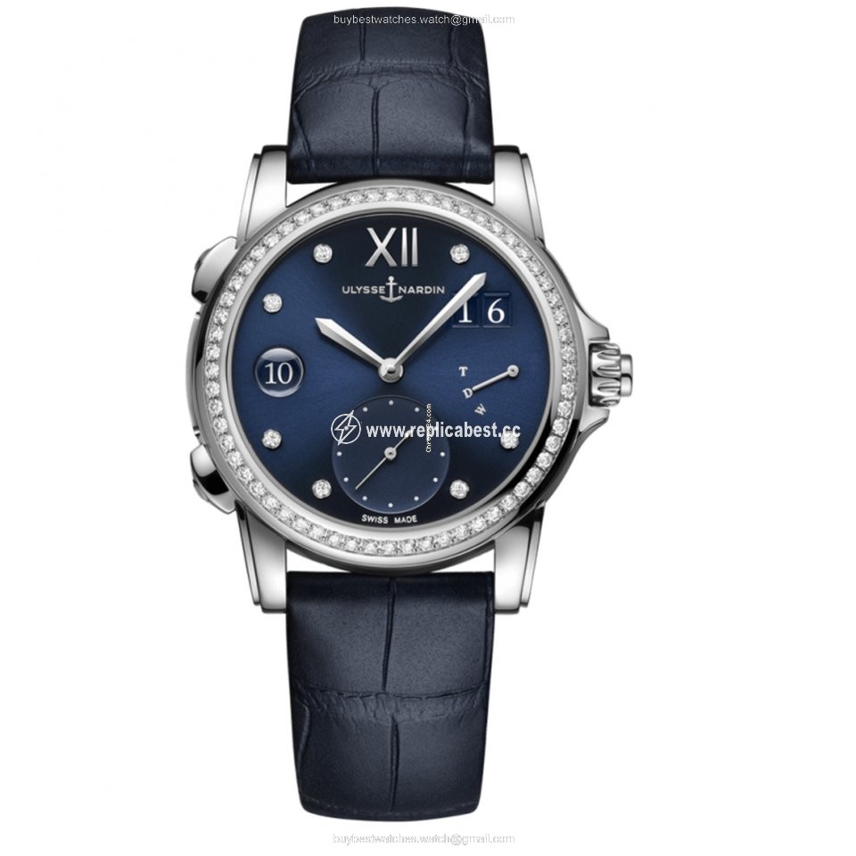 Ulysse Nardin Dual Time Womens watch Automatic Steel 3243222B 393