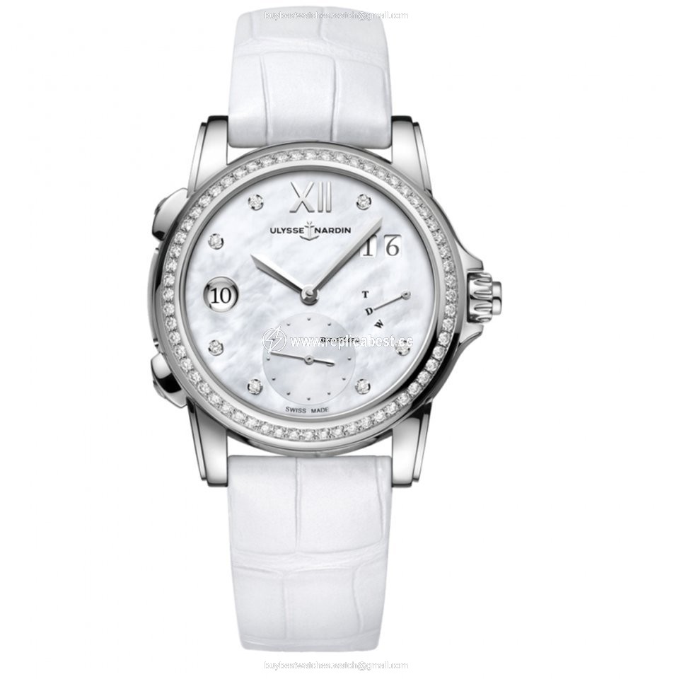 Ulysse Nardin Dual Time Womens watch Automatic Steel 3243222B 390