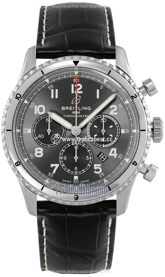 Breitling Aviator 8 Mens watch Unisex Automatic Steel ab0119131b1p1