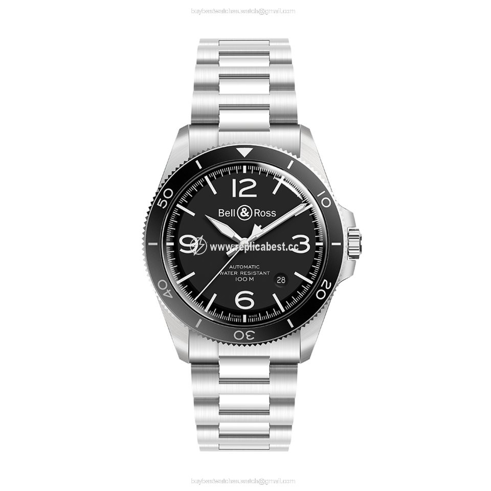 Bell & Ross BR V2 Mens watch Unisex Automatic Steel BRV292BLST SST