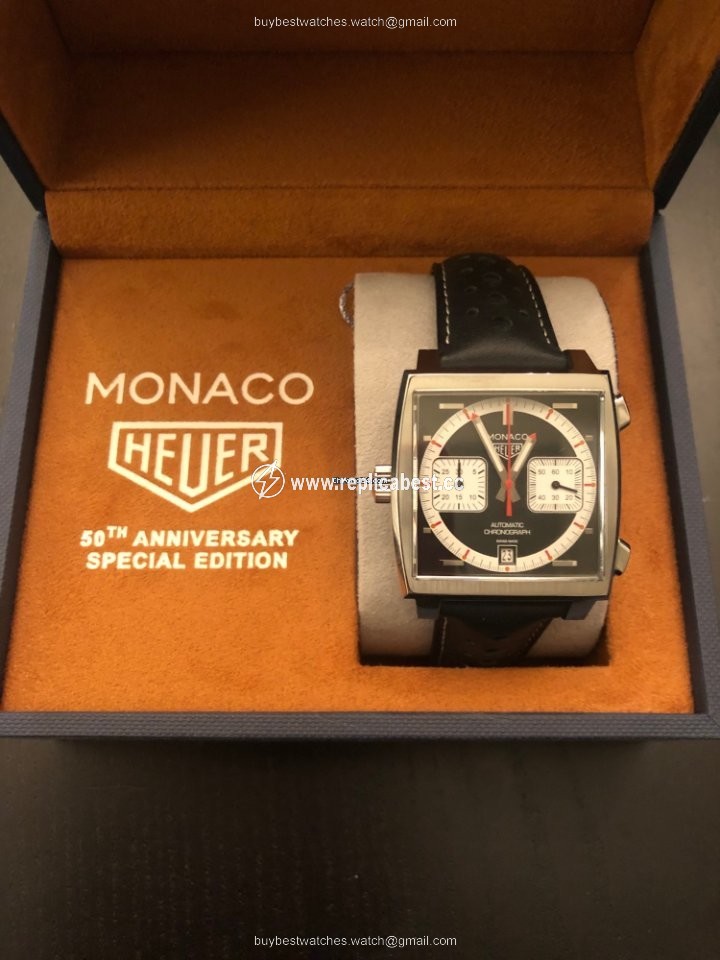 TAG Heuer Monaco Mens watch Unisex Automatic Steel CAW211Y.FC6469