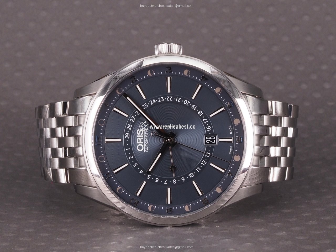 Oris Artix Pointer Mens watch Unisex Automatic Steel 01 761 7691 4085-Set MB