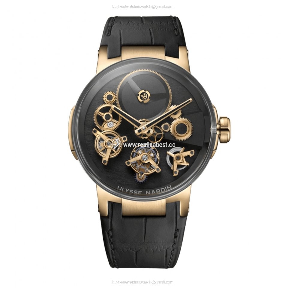 Ulysse Nardin Executive Mens watch Unisex Manual winding Rose gold 1766176