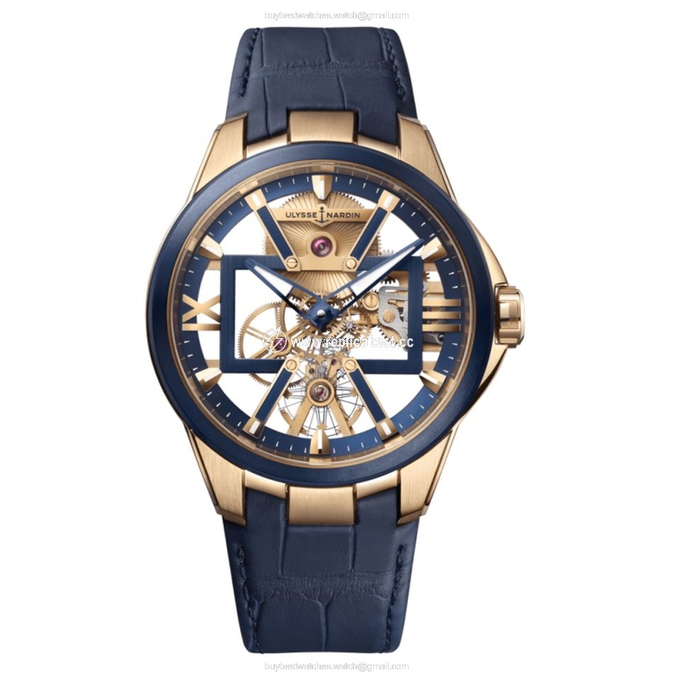 Ulysse Nardin Executive Skeleton Tourbillon Mens watch Unisex Manual winding Titanium 3716260 03