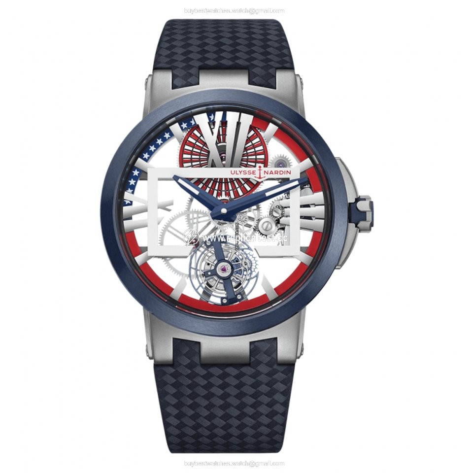 Ulysse Nardin Executive Skeleton Tourbillon Mens watch Unisex Manual winding Titanium 1713139LE US