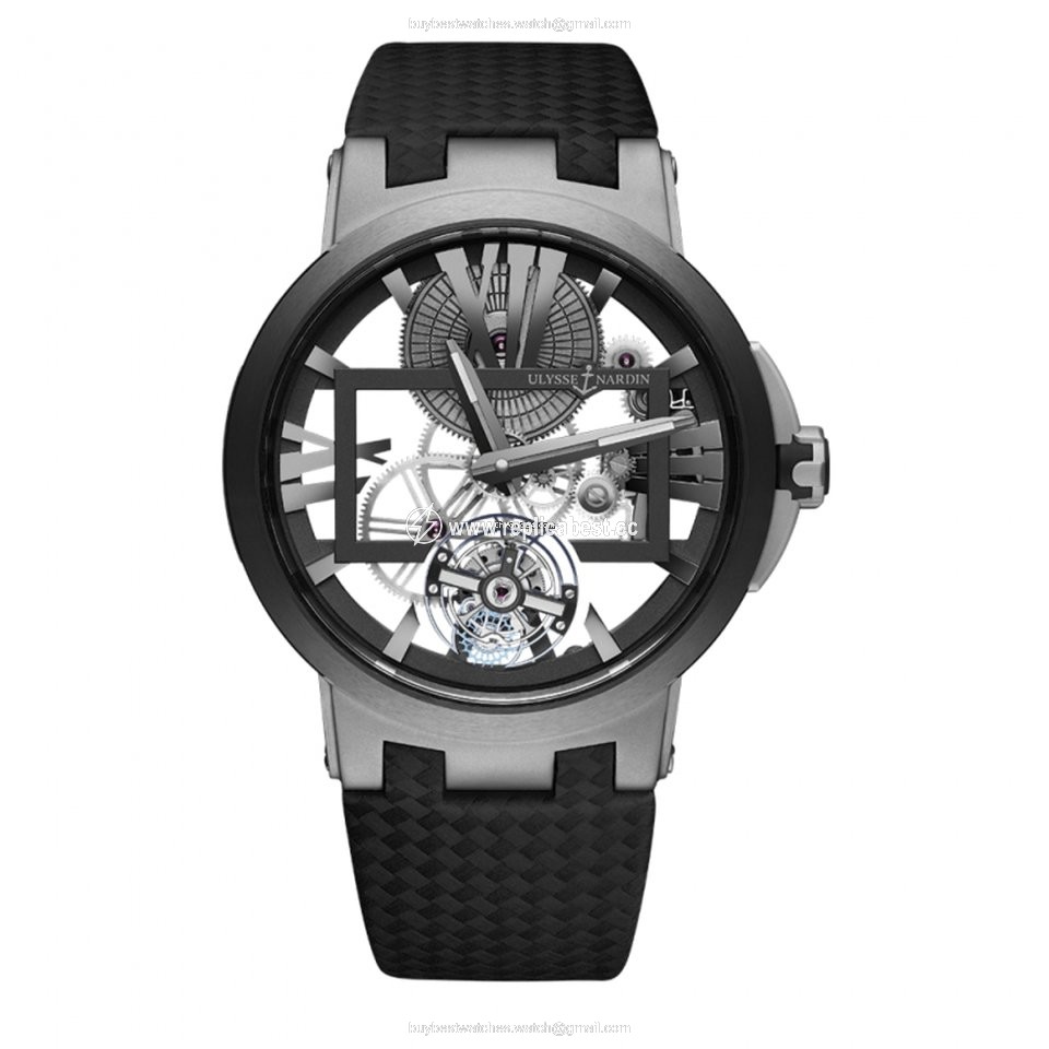 Ulysse Nardin Executive Skeleton Tourbillon Mens watch Unisex Manual winding Titanium 1713139