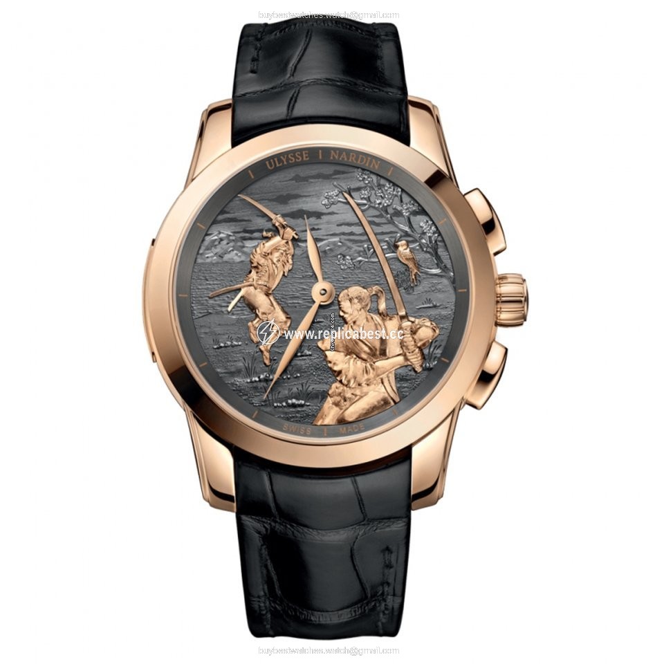 Ulysse Nardin Classic Mens watch Unisex Automatic Rose gold 6102130 SAMOURAI