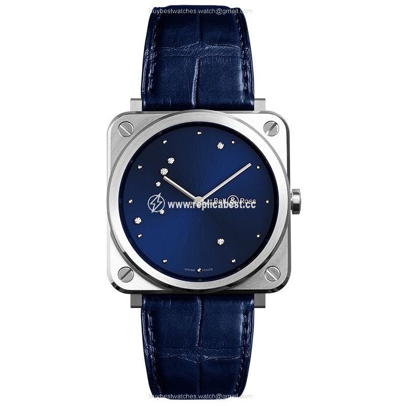 Bell & Ross BR S Womens watch Quartz Steel BRS-EA-ST SCR