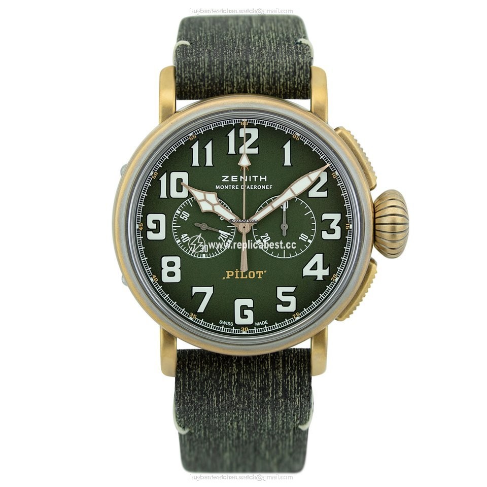 Zenith Pilot Mens watch Unisex Automatic Bronze 29.2430.4069 63.I001