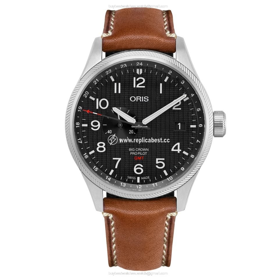 Oris Big Crown ProPilot GMT Mens watch Unisex Automatic Steel 01 748 7710 4184-SET
