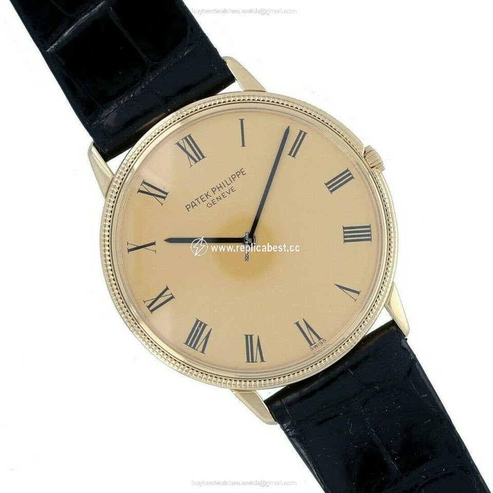 Patek Philippe Calatrava Mens watch Unisex Manual winding Yellow gold 3590