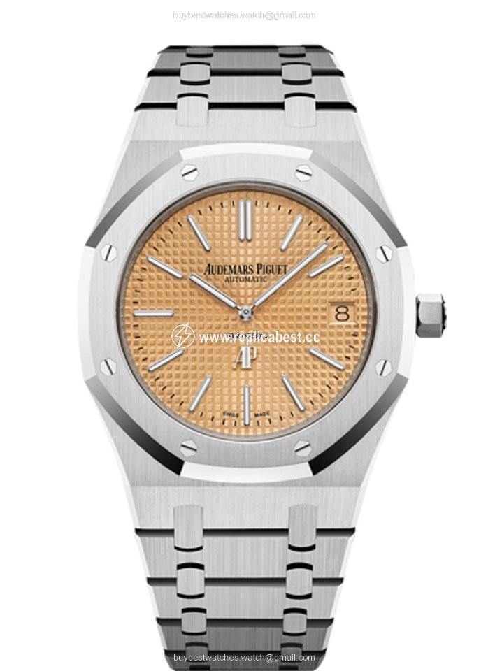 Audemars Piguet Royal Oak Jumbo Mens watch Unisex Automatic White gold 15202BC.OO.1240BC.01